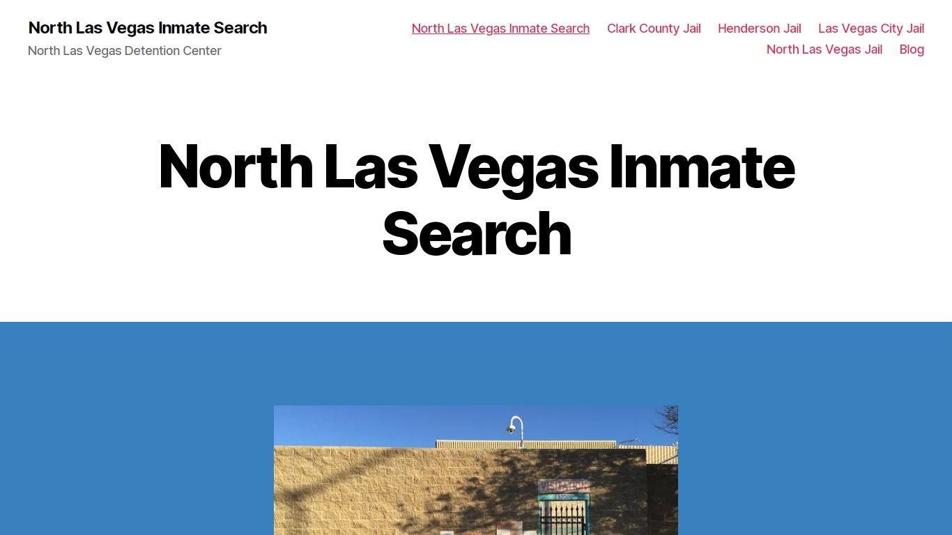 North Las Vegas Inmate Search - North Las Vegas Inmate Search